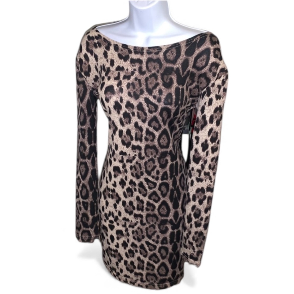 PIKO LEOPARD DRESS